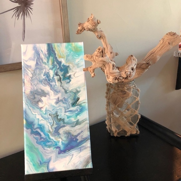 Other - Dutch Pour original 8 x 16 painting